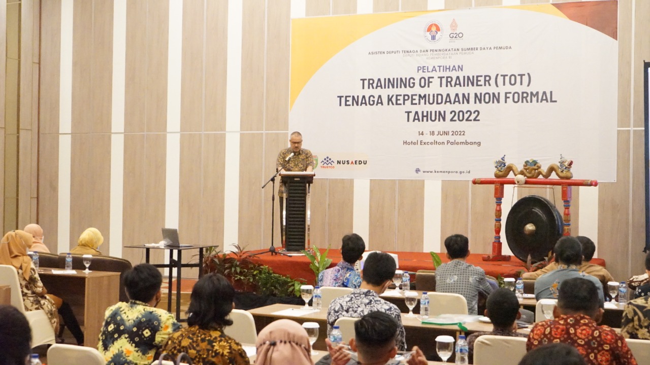 Pelatihan Training of Trainer (ToT) Tenaga Kepemudaan Non Formal Tahun 2022