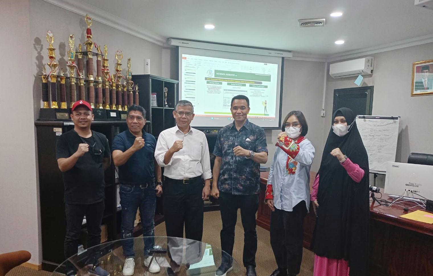 Kunjungan Dinas Pemuda dan Olahraga Provinsi Sulawesi Tenggara