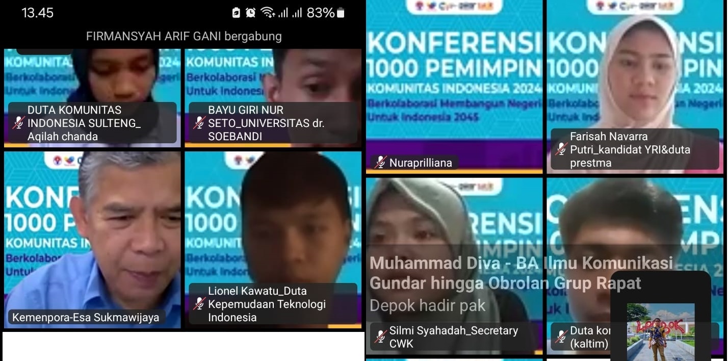 Kolaborasi Komunitas Pemuda Indonesia Membangun Negeri Menuju Indonesia Emas