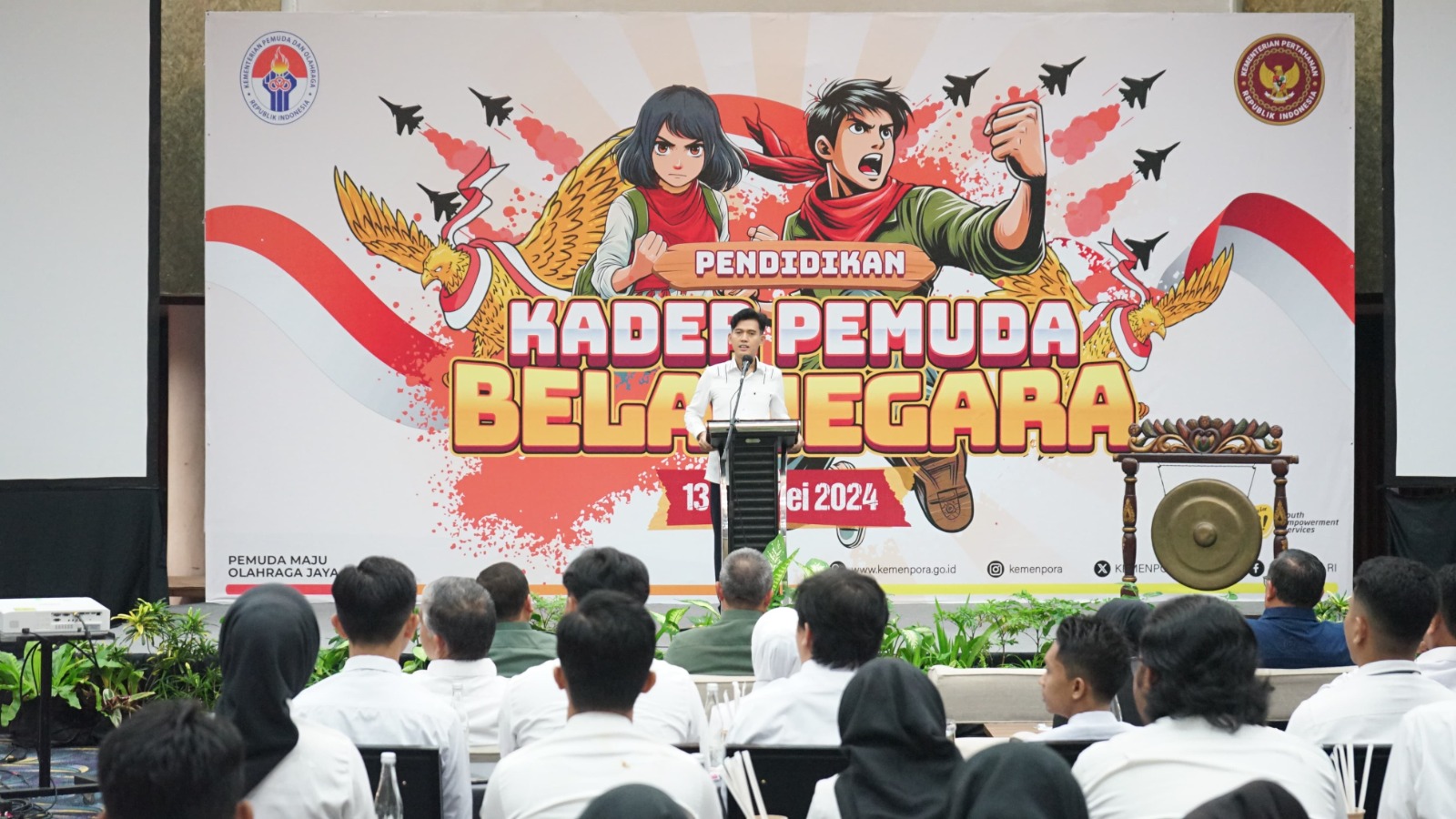 Merengkuh Indonesia Emas 2045 dengan Pendidikan Kader Pemuda Bela Negara 2024