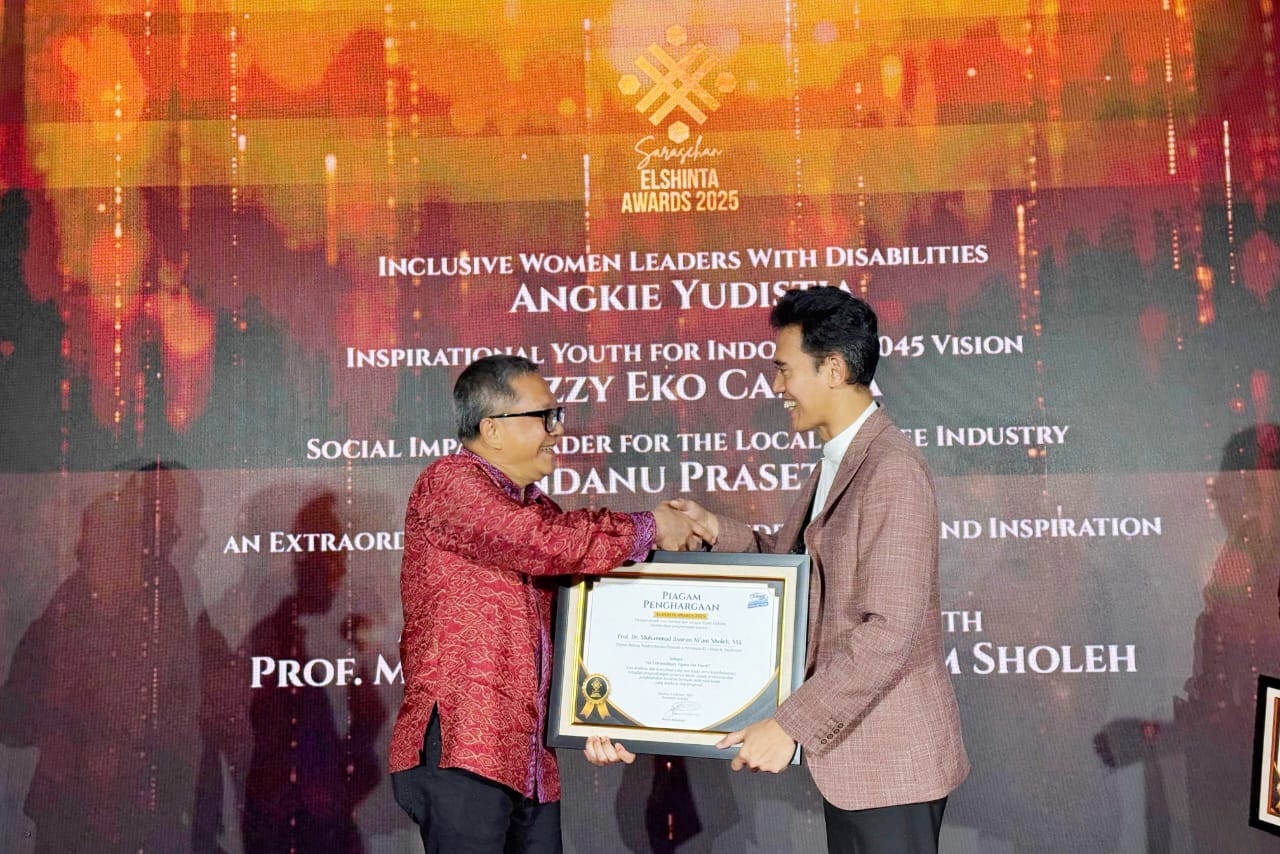 Dianggap Sukses Urus Kepemudaan, Prof Asrorun Niam Sholeh Diganjar Penghargaan “an Extraordinary Person in Youth” Elshinta Award 2025