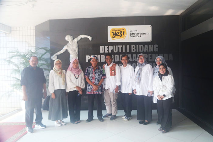 Dispora Kaltara Audiensi ke Kemenpora Bahas Program Kepemudaan