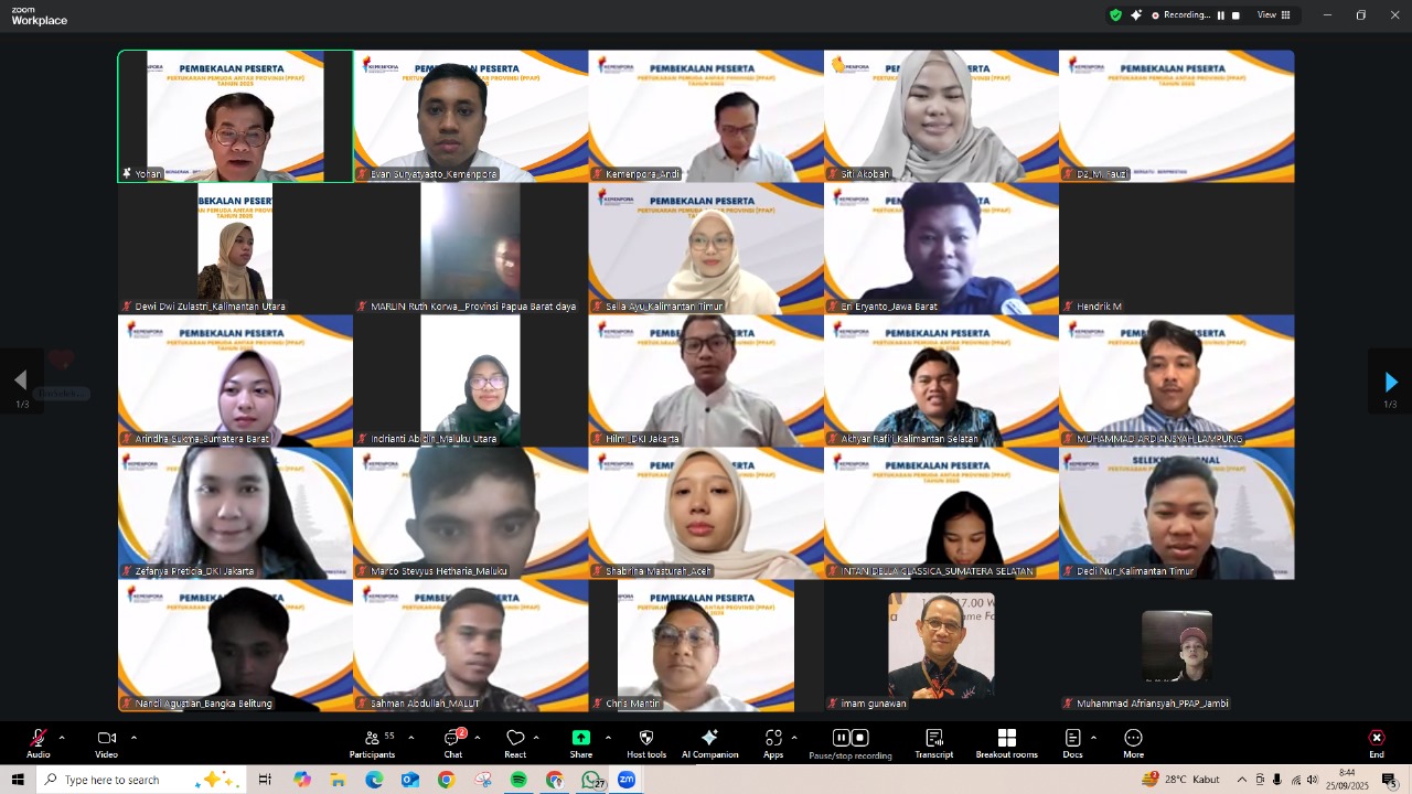 PPAP 2025 Siap Dilaksanakan, Pemuda Didorong Jadi Agen Perubahan dan Penguat Persatuan