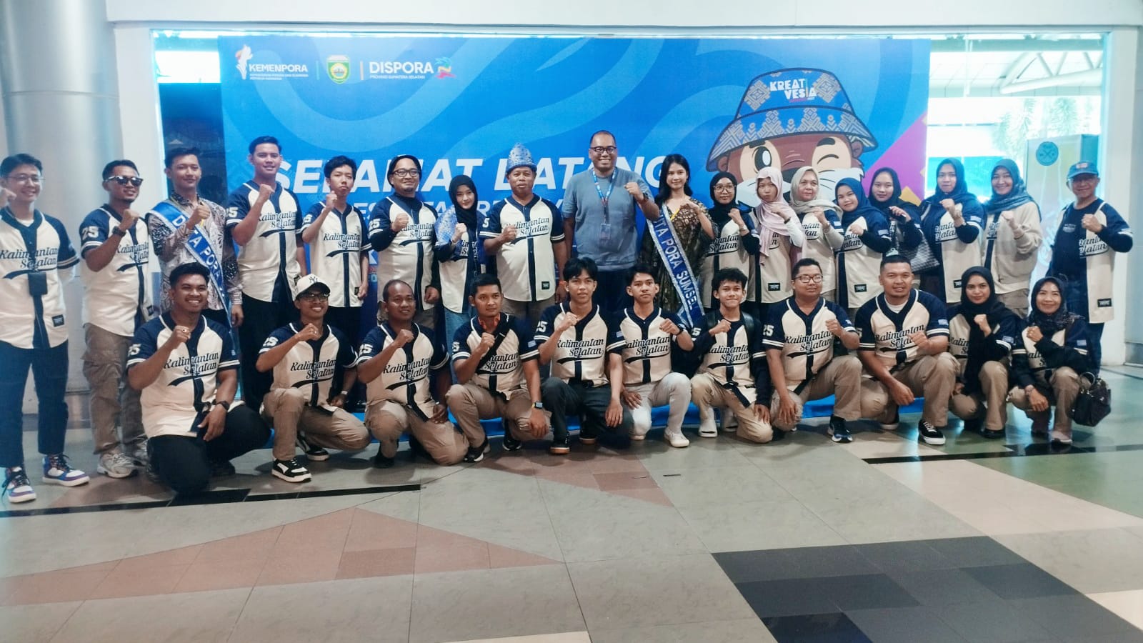 Keramahan Kota Palembang Sambut Kedatangan Kontingen Kreativesia